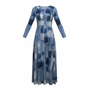 The Bold & Blue Statement Maxi